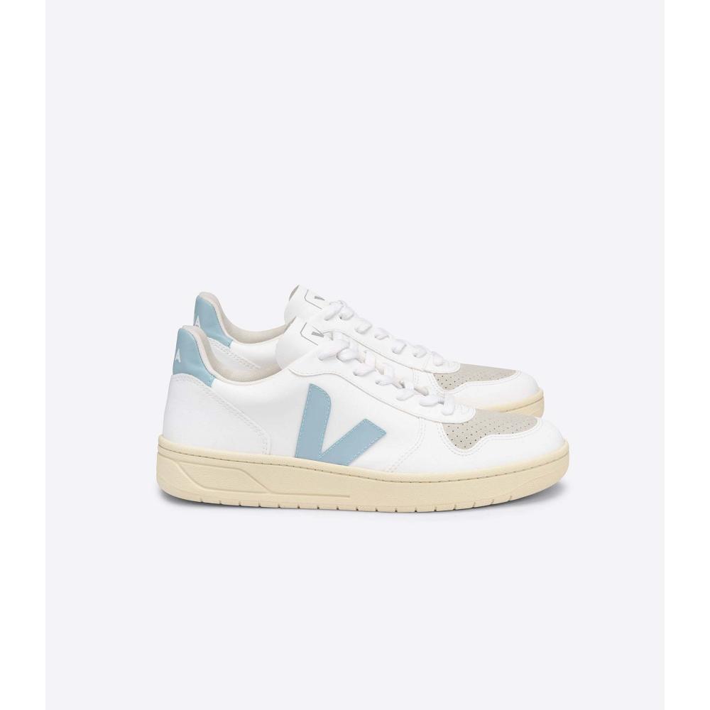 Veja V-10 CWL Men\'s Shoes White/Blue | CA 283HAP